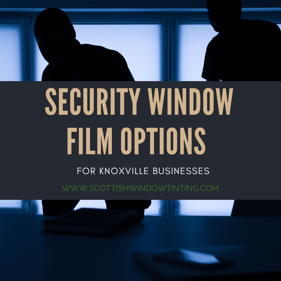 Security Window Film Options for Knoxville Businesses